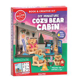 Klutz Craft DIY Miniature Cozy Bear Cabin