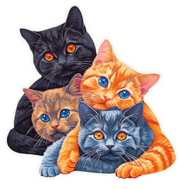 Crafthub Puzzle Dreamy Cats