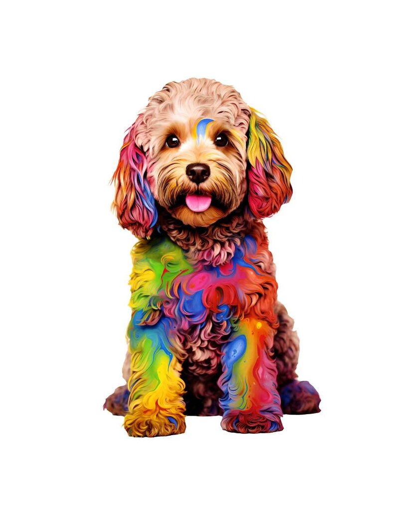 Crafthub Wooden jigsaw Puzzle -  Cockapoo Dog