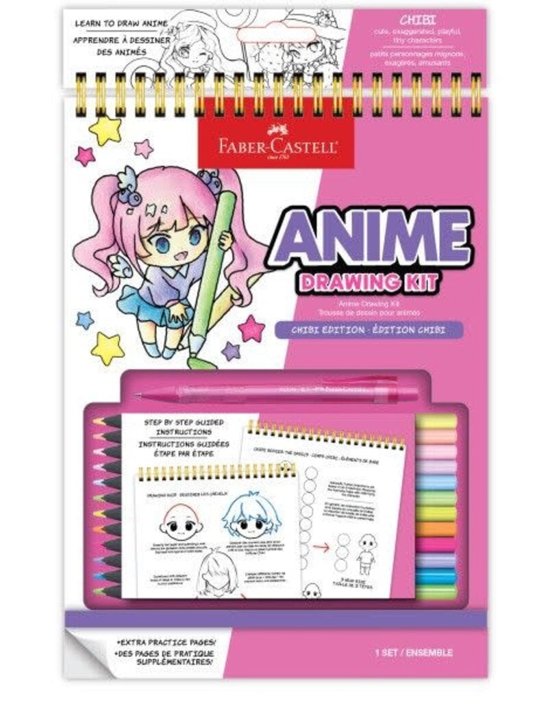 Faber-Castell Anime Drawing Kit Chibi Edition