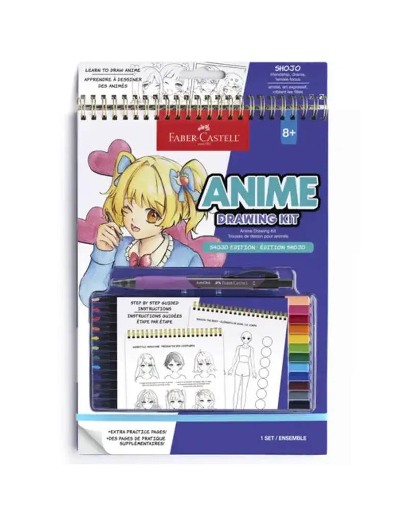 Faber-Castell Anime Drawing Kit Shojo Edition