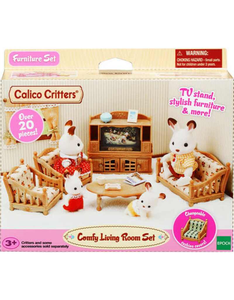 Epoch Calico Critters Comfy Living Room Set