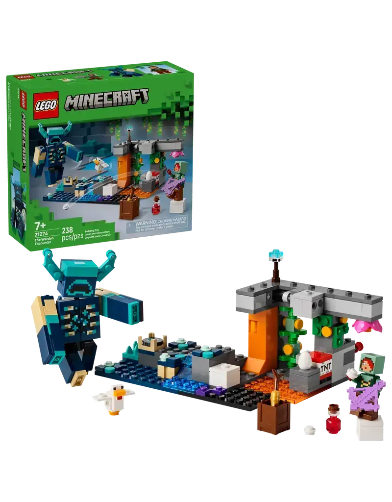LEGO LEGO Minecraft | The Warden Encounter