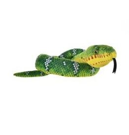 Wild Republic Plush Snake Emerald Tree Boa (54")