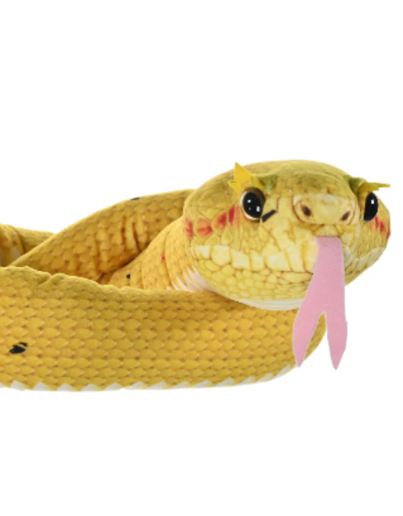 Wild Republic Plush Snake Eye Lash Viper (54")