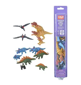 Wild Republic Nature Tube - Dino Family