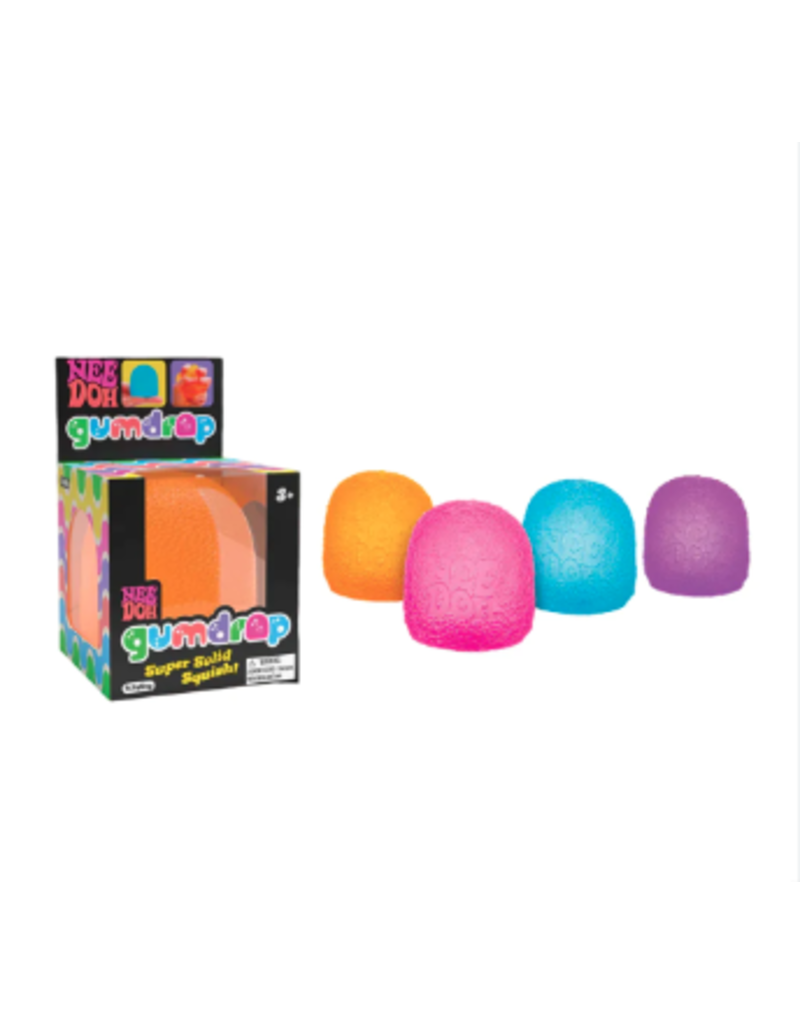 Nee-Doh Fidget Nee Doh Gum Drop (Assorted Colors: Sold Individually)