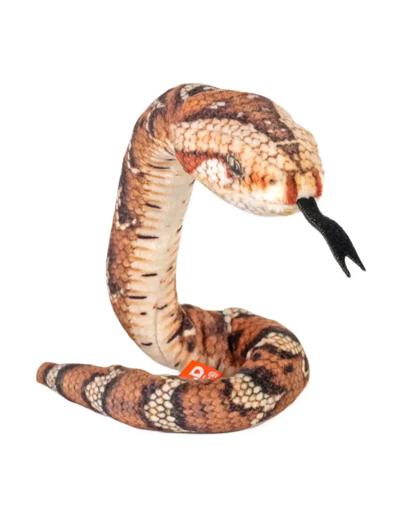 Wild Republic Plush Snake Puff Adder (54")