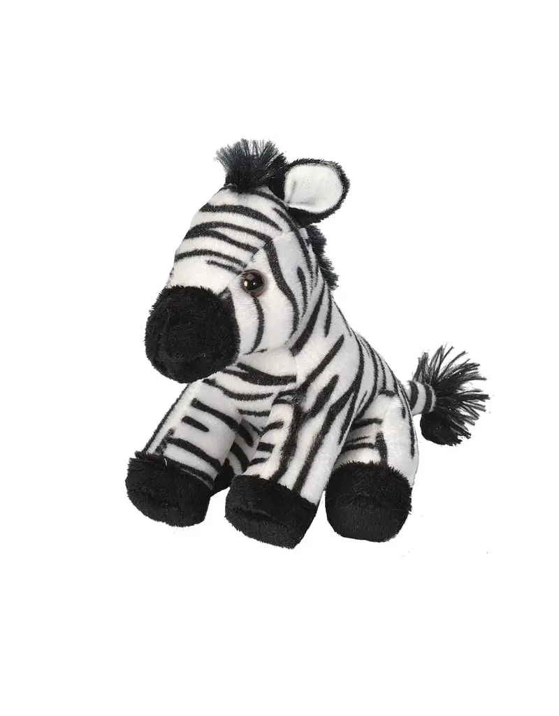 Wild Republic Plush PocketKins Eco Zebra (5")