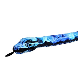 Wild Republic Plush Snake Flame Blue (54")