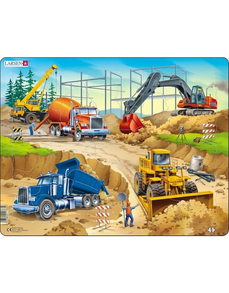 Springbok Puzzles Puzzle Construction 30 pc
