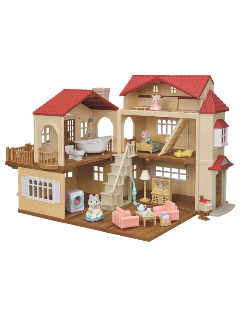 Calico Critters Calico Critters Red Roof Country Home Gift Set - Secret Attic Playroom
