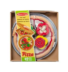 Melissa & Doug Felt Food Pizza Set