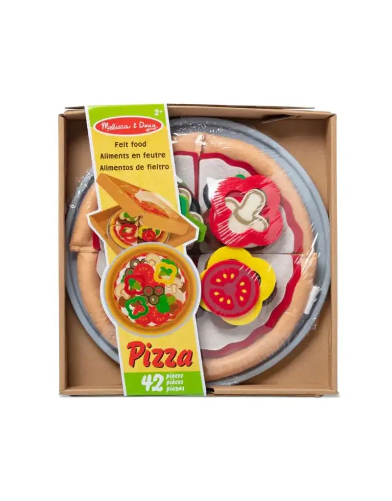 Melissa & Doug Felt Food Pizza Set