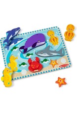 Melissa & Doug Chunky Puzzle Sea Creatures