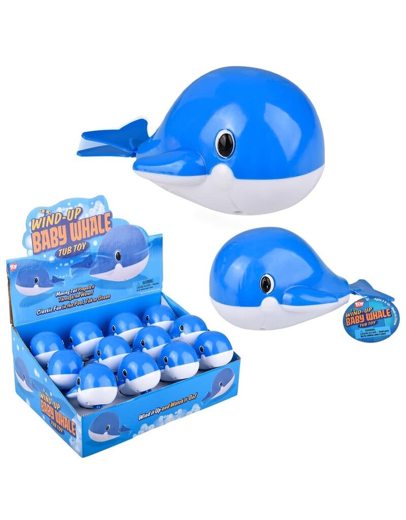 The toy network Wind Up Baby Whale Tub Toy