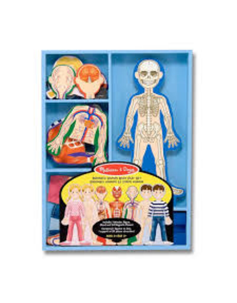 Melissa & Doug Magnetic Human Body Anatomy Playset