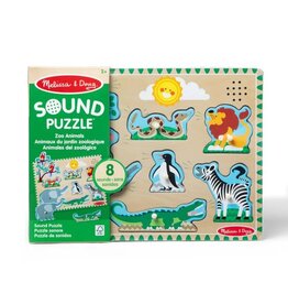 Melissa & Doug Sound Puzzle - Zoo Animals
