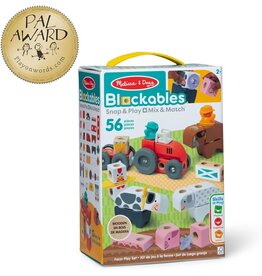 Melissa & Doug Melissa & Doug Blockables Farm Play Set