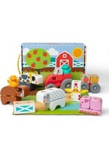 Melissa & Doug Melissa & Doug Blockables Farm Play Set