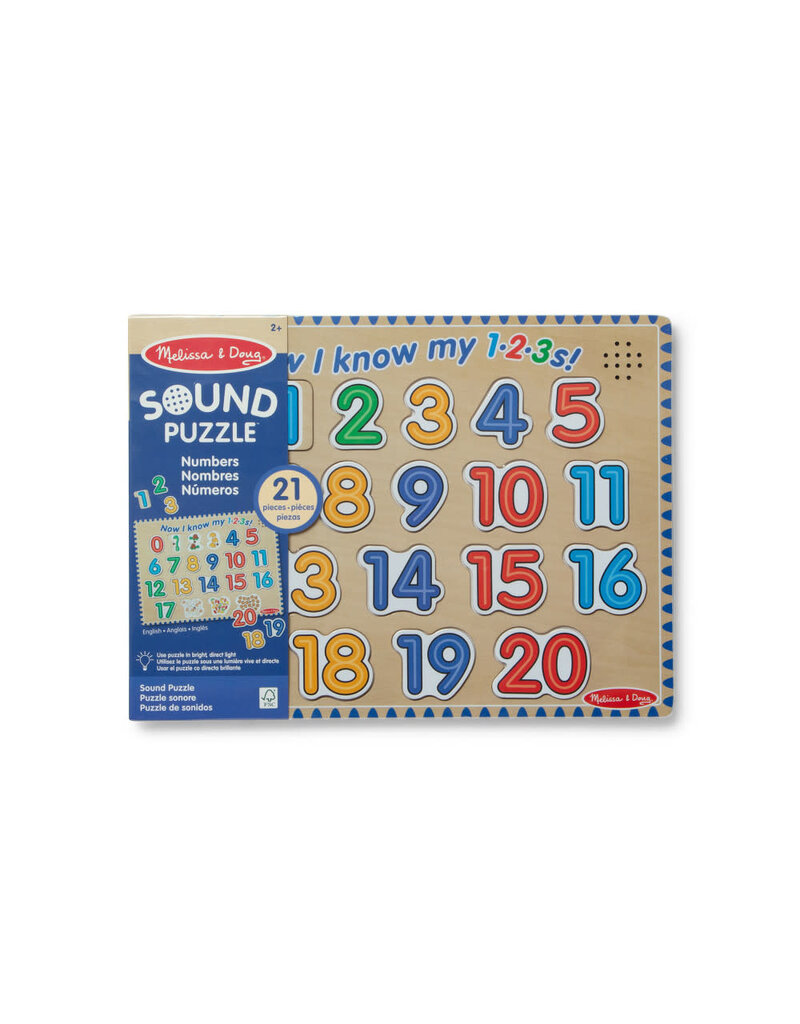 Melissa & Doug Numbers Sound Puzzle