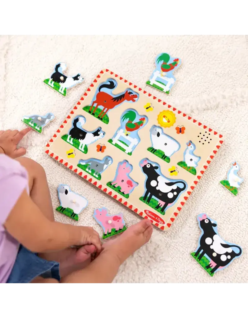 Melissa & Doug Sound Puzzle -  Farm