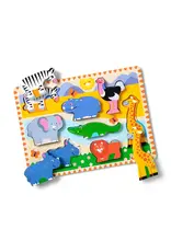 Melissa & Doug Chunky Puzzle - Safari Animals