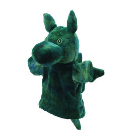 The Puppet Company Eco Animal Buddies Hand Puppet Dragon Green