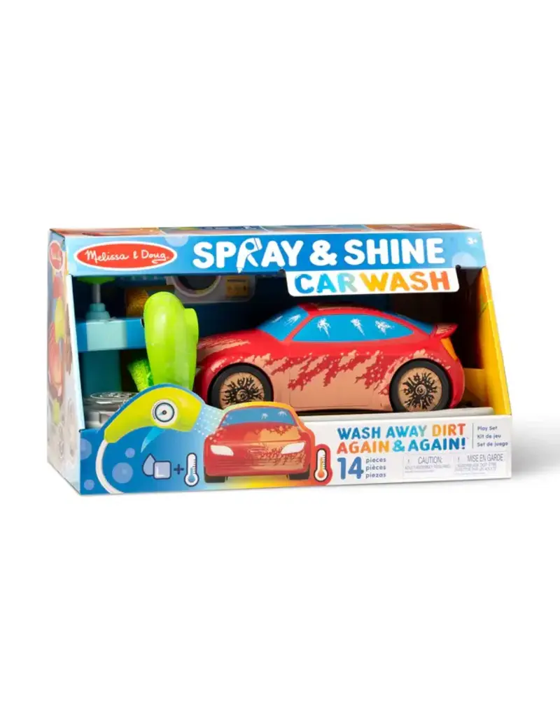Melissa & Doug Pretend Play - Spray & Shine Car Wash