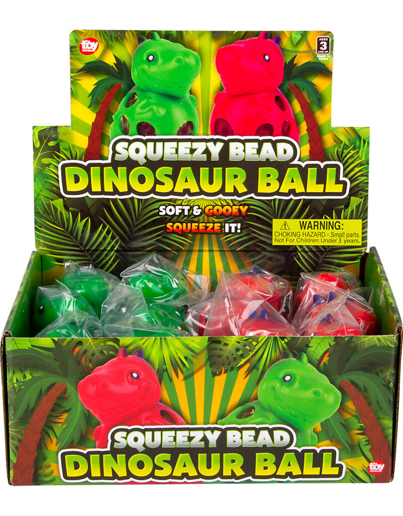 The toy network Squeezy Bead Dinosaur Ball (1)