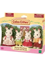 Epoch Calico Critters Chocolate Rabbit Family