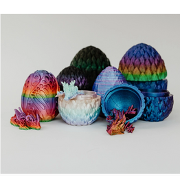 Ruby's Dragons 3D Printed Medium Mystery Dragon Egg Assorted Styles (style will vary) sold single
