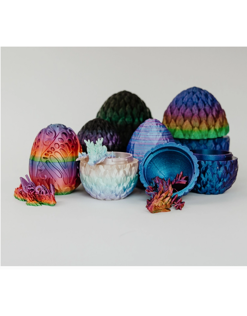 Ruby's Dragons 3D Printed Medium Mystery Dragon Egg Assorted Styles (style will vary) sold single