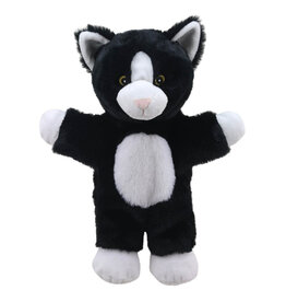 The Puppet Company Eco Walking Hand Puppets Cat (Black & White)
