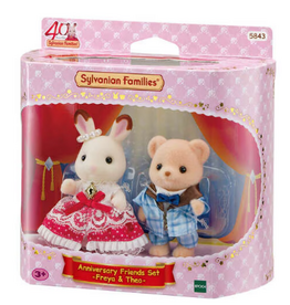 Epoch Calico Critters Anniversary Friends Set - Freya & Theo