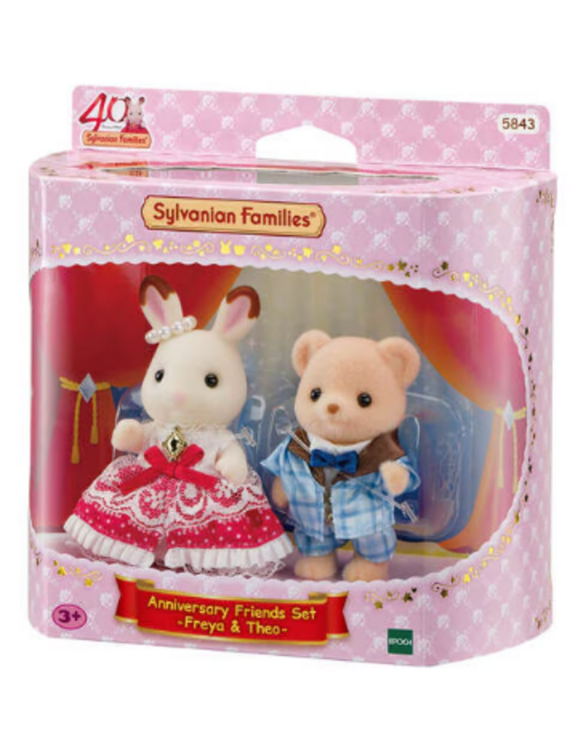 Epoch Calico Critters Anniversary Friends Set - Freya & Theo
