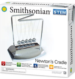 Smithsonian Novelty Smithsonian Newton's Cradle Silver Base