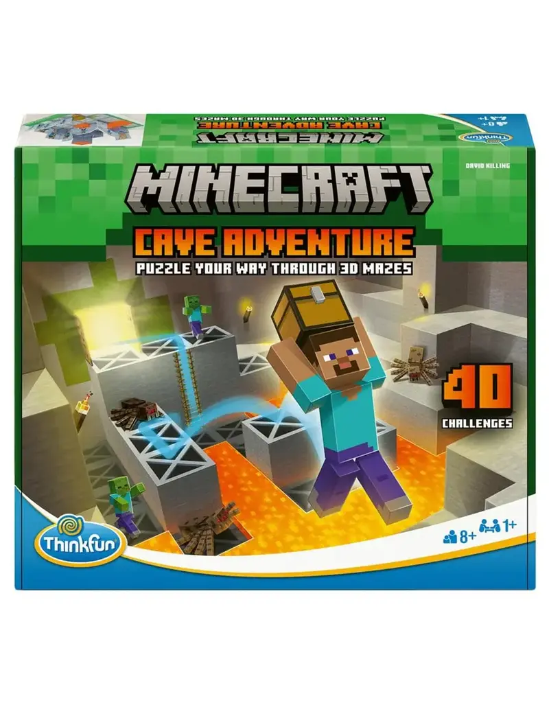 ThinkFun Game Minecraft Cave Adventure
