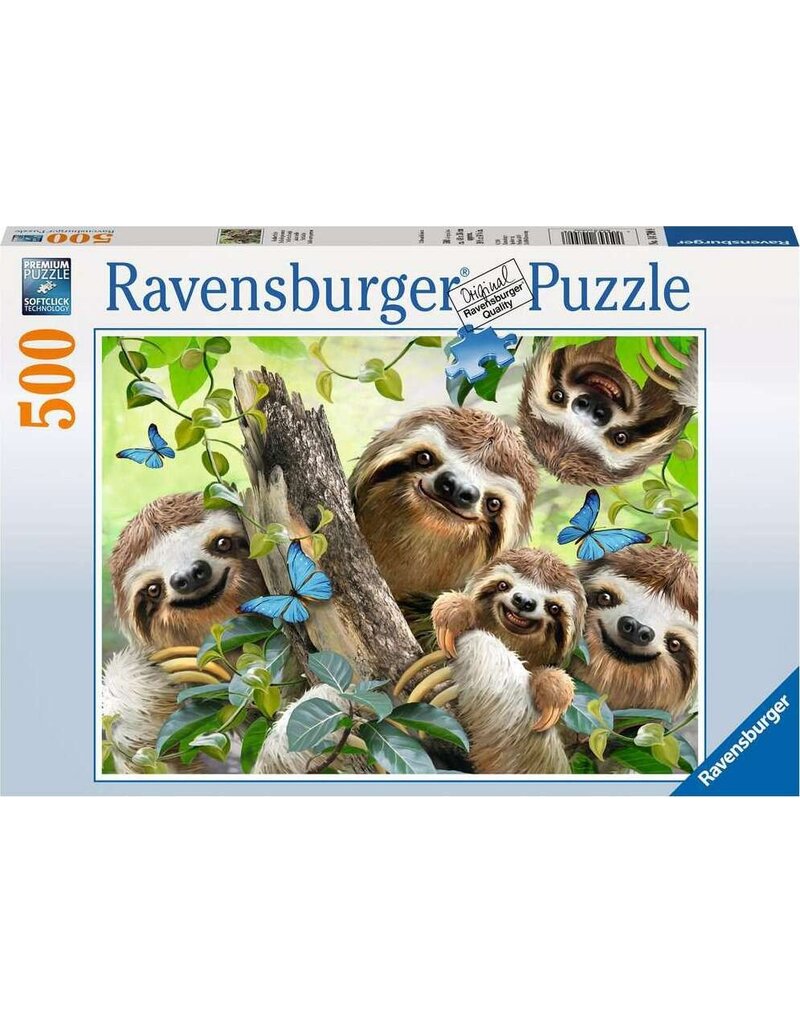 Ravensburger Puzzle Sloth Selfie 500pc