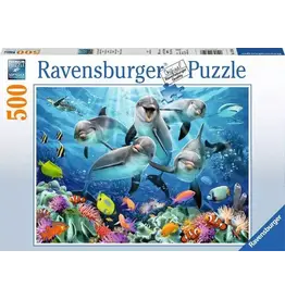 Ravensburger Dolphins in the Coral Reef 500 pc Puzzle