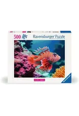 Ravensburger Colorful Animals Red Lionfish 500 pc Puzzle