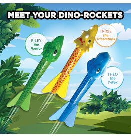 D&L Company LLC Stomp Rocket Dino-soar 3-pack refill