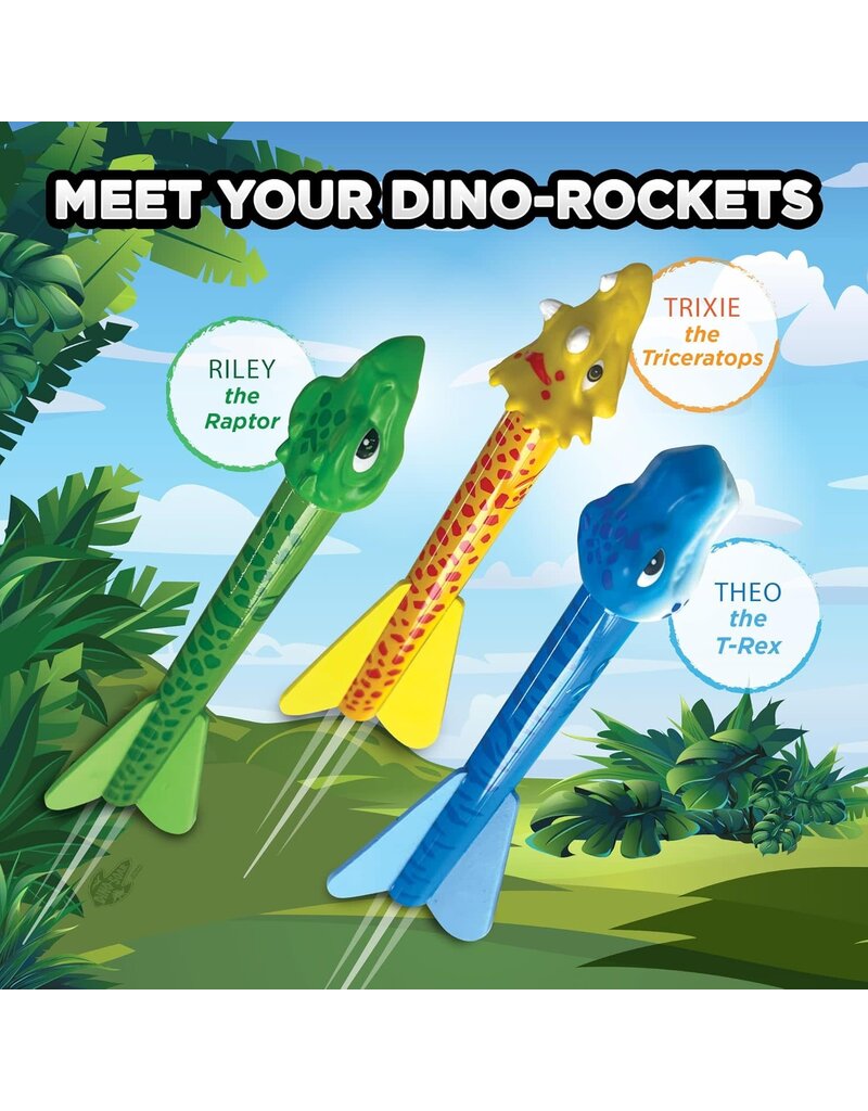 D&L Company LLC Stomp Rocket Dino-soar 3-pack refill