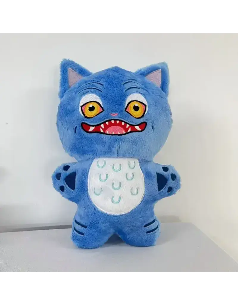 Sparkling Extras K-Pop Demon Hunters Derpy Tiger Plush Doll Standing