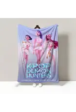 Sparkling Extras K-Pop Demon Hunters Soft Plush Blanket 5x3 Feet