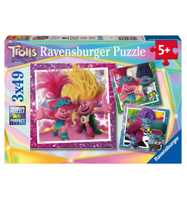 Ravensburger Ravensburger Puzzle  - Trolls Band Together (3 x 49 Pieces)