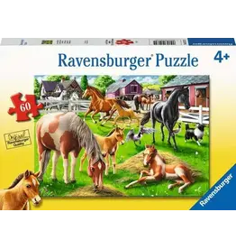 Ravensburger Ravensburger Puzzle - Happy Horses (60 Pieces)