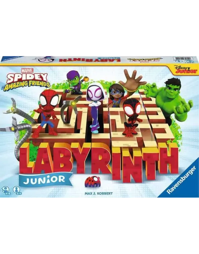 Ravensburger Game Labrynth Junior Spidey and Friends