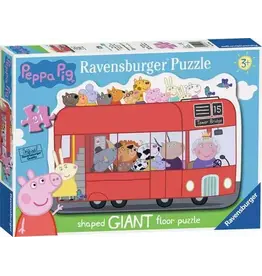 Ravensburger Ravensburger Puzzle - Peppa Pig London Bus -  Fun Day Out  ( 24 Pcs )