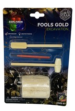 Tedco Toys Dig Kit Fool's Gold Excavation